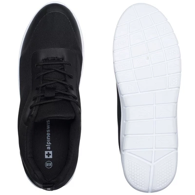 Alpine Swiss Bolt Mens Mesh Sneakers Lightweight Casual Lace Up Tennis Shoes 6 Alpine Swiss Bolt Mens Mesh Sneakers Lightweight Casual Lace Up Tennis Shoes - Image 6