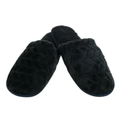 Polar Extreme Men's Plush Chevron High Pile Fleece Lined Slipper