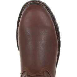 Men's Brown Georgia Boot Carbo-Tec LT Waterproof Pull-on Work Boot Size 8 -Dockers Shoes Shop GUEST 034a50d2 930b 4d57 93b3 93bba8e765db