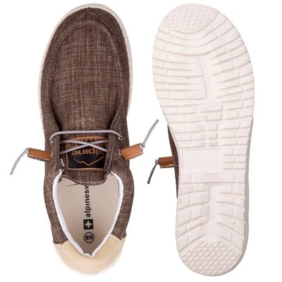 Alpine Swiss Flynn Mens Boat Shoes Casual Slip On Moccasin Loafers Sailing Deck Shoe So Light It Floats On Water 5 Alpine Swiss Flynn Mens Boat Shoes Casual Slip On Moccasin Loafers Sailing Deck Shoe So Light It Floats On Water - Image 5