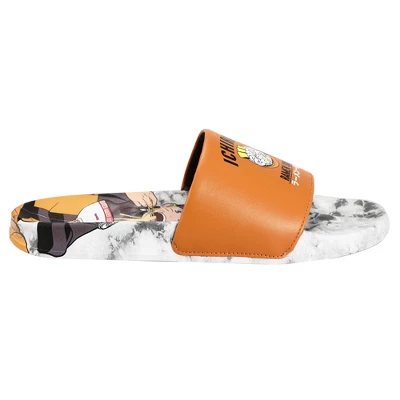 Naruto Shippuden Ichiraku Ramen Shop Men's Sandals Slides 3 Naruto Shippuden Ichiraku Ramen Shop Men's Sandals Slides - Image 3