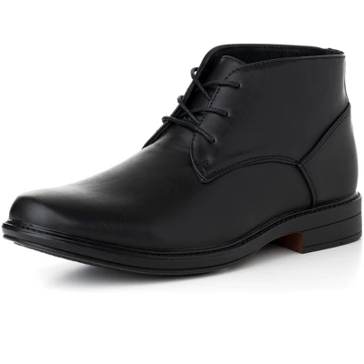 Alpine Swiss Mens Leather Lined Dressy Ankle Boots 6 Alpine Swiss Mens Leather Lined Dressy Ankle Boots - Image 6