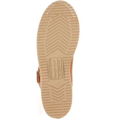 Men's Brown Georgia Boot Wedge Steel Toe Pull On Work Boot Size 7 1 Men's Brown Georgia Boot Wedge Steel Toe Pull On Work Boot Size 7