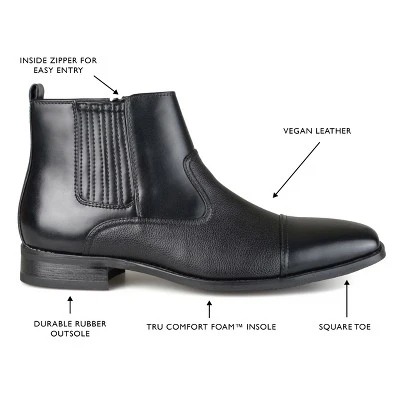 Vance Co. Men's Medium And Wide Width Alex Chelsea Boot 7 Vance Co. Men's Medium And Wide Width Alex Chelsea Boot - Image 7