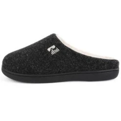 RockDove Men's Evan Faux Shearling Slide Slipper