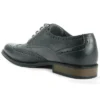 Alpine Swiss Zurich Mens Wing Tip Oxfords Two Tone Brogue Medallion Dress Shoes