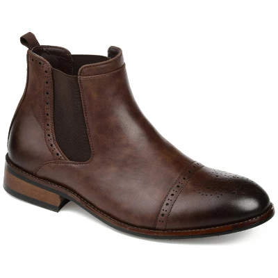 Vance Co. Men's Medium And Wide Width Garrett Cap Toe Chelsea Boot 10 Vance Co. Men's Medium And Wide Width Garrett Cap Toe Chelsea Boot - Image 10