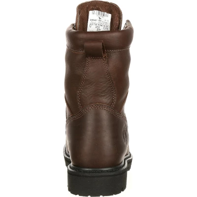 Men's Brown Georgia Boot Lace-to-Toe Steel Toe Waterproof Work Boot Size 8.5 3 Men's Brown Georgia Boot Lace-to-Toe Steel Toe Waterproof Work Boot Size 8.5 - Image 3