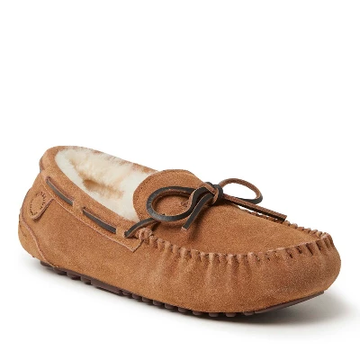 Fireside By Dearfoams Men's Victor Genuine Shearling Moccasin With Tie 7 Fireside By Dearfoams Men's Victor Genuine Shearling Moccasin With Tie - Image 7