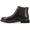 Vance Co. Hogan Tru Comfort Foam Wingtip Slip-on Chelsea Boot