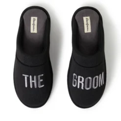 Dearfoams Men's Groom/Groomsmen Giftable Wedding Scuff Slipper 8 Dearfoams Men's Groom/Groomsmen Giftable Wedding Scuff Slipper -Dockers Shoes Shop GUEST 27be43bf 0530 497d 8583 429f359746b7