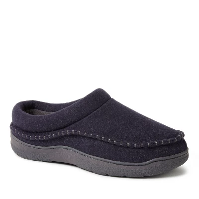 Dearfoams Men's Thompson Wool Blend Whipstitch Clog Indoor/Outdoor Slipper 7 Dearfoams Men's Thompson Wool Blend Whipstitch Clog Indoor/Outdoor Slipper - Image 7
