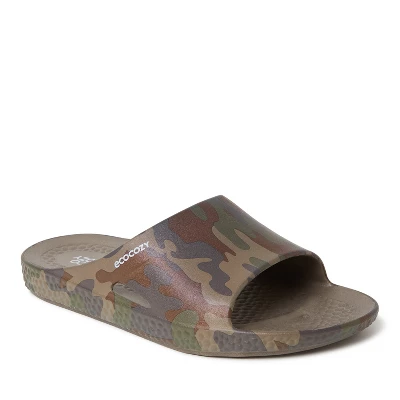 Dearfoams EcoCozy Men's Sustainable Comfort Slide Sandal 6 Dearfoams EcoCozy Men's Sustainable Comfort Slide Sandal - Image 6