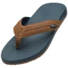 Alpine Swiss Trey Mens Flip Flops Cushion EVA Thong Sandals Beach Shoes