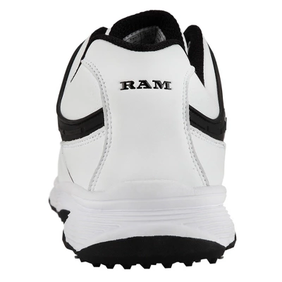 Ram Golf FX Tour Mens Waterproof Golf Shoes White/Black 3 Ram Golf FX Tour Mens Waterproof Golf Shoes White/Black - Image 3