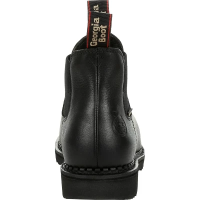 Georgia Boot Men's Black Georgia Giant Revamp Waterproof Chelsea Work Boot Size 9.5 3 Georgia Boot Men's Black Georgia Giant Revamp Waterproof Chelsea Work Boot Size 9.5 - Image 3