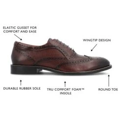 Thomas & Vine Garland Brogue Oxford -Dockers Shoes Shop GUEST 30ada57c 8630 4ac2 8be7 8249295abe77