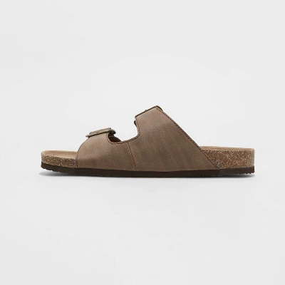 Men's Ashwin Two Band Footbed Sandals - Goodfellow & Co™ 1 Men's Ashwin Two Band Footbed Sandals - Goodfellow & Co™
