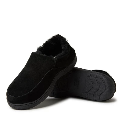 Dearfoams Men's Graham Genuine Suede Closed Back Indoor/Outdoor Slipper 1 Dearfoams Men's Graham Genuine Suede Closed Back Indoor/Outdoor Slipper