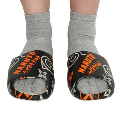 Naruto Shippuden Toss Icons Men's Slides 3 Naruto Shippuden Toss Icons Men's Slides - Image 3