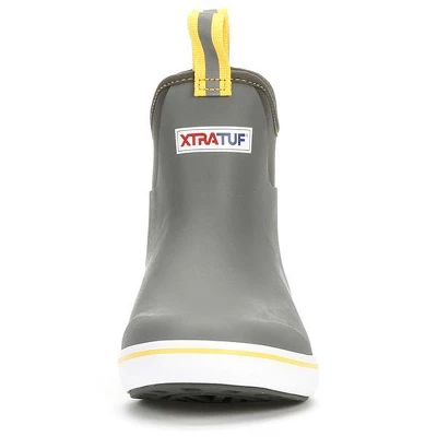 Men's Xtratuf 6 In Ankle Deck Boot, 22735, Grey 5 Men's Xtratuf 6 In Ankle Deck Boot, 22735, Grey - Image 5