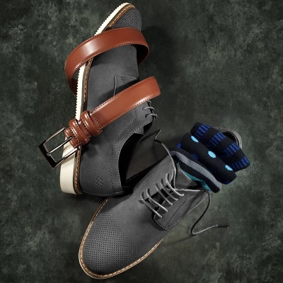 Mio Marino - Men's Oxford Casual Suede Shoes 6 Mio Marino - Men's Oxford Casual Suede Shoes - Image 6