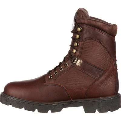 Men's Brown Georgia Boot Homeland Steel Toe Waterproof Work Boot Size 11.5 4 Men's Brown Georgia Boot Homeland Steel Toe Waterproof Work Boot Size 11.5 - Image 4