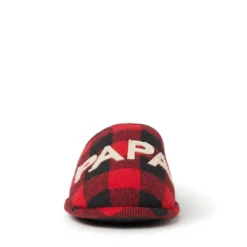 Dearfoams Men's Buffalo Check Papa Bear Family Clog Slip On Slippers -Dockers Shoes Shop GUEST 4928a30a 013e 4879 bcd9 dfe9828bd45c