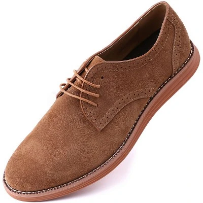 Mio Marino - Men's Elegant Suede Oxford Shoes 8 Mio Marino - Men's Elegant Suede Oxford Shoes - Image 8