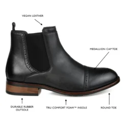 Vance Co. Men's Medium And Wide Width Garrett Cap Toe Chelsea Boot 17 Vance Co. Men's Medium And Wide Width Garrett Cap Toe Chelsea Boot -Dockers Shoes Shop GUEST 4c3307c5 3bbf 4778 a322 99ae64eccfe4