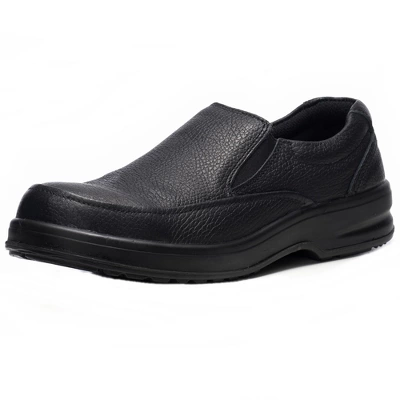 Alpine Swiss Arbete Mens Leather Slip-On Work Shoes Slip Resistant 5 Alpine Swiss Arbete Mens Leather Slip-On Work Shoes Slip Resistant - Image 5