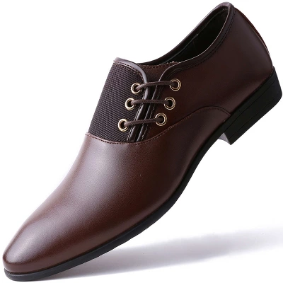 Mio Marino - Men's Side Tie Dress Shoes 7 Mio Marino - Men's Side Tie Dress Shoes - Image 7