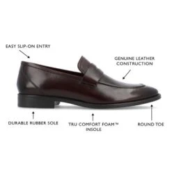 Thomas & Vine Bishop Medium And Wide Width Apron Toe Penny Loafer 19 Thomas & Vine Bishop Medium And Wide Width Apron Toe Penny Loafer -Dockers Shoes Shop GUEST 515f287e 5fdb 47d3 b0db 3fd6072bb03b