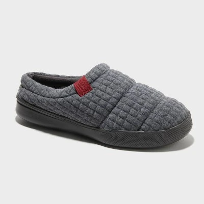 Dluxe By Dearfoams Men's Julien Clog Slippers - Gray 4 Dluxe By Dearfoams Men's Julien Clog Slippers - Gray - Image 4