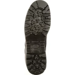 Lehigh Safety Shoes Men's Black Steel Toe Work Boot, Size 5(Wide)