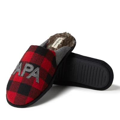 Men's Buffalo Check Papa Bear Scuff 1 Men's Buffalo Check Papa Bear Scuff