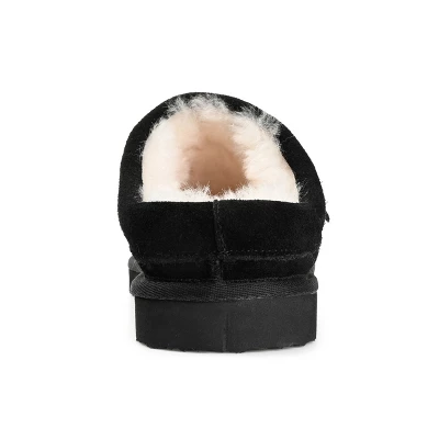 Territory Oasis Genuine Sheepskin Moccasin Clog Slipper 2 Territory Oasis Genuine Sheepskin Moccasin Clog Slipper - Image 2