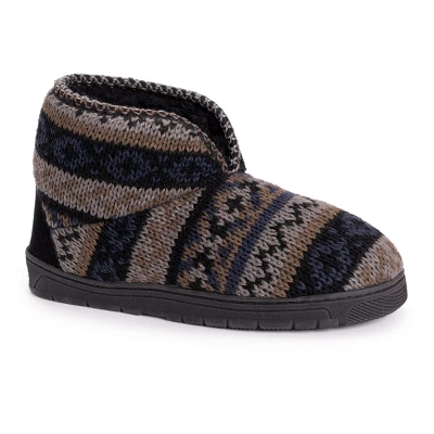 MUK LUKS Men's Mark Bootie Slippers 12 MUK LUKS Men's Mark Bootie Slippers - Image 12
