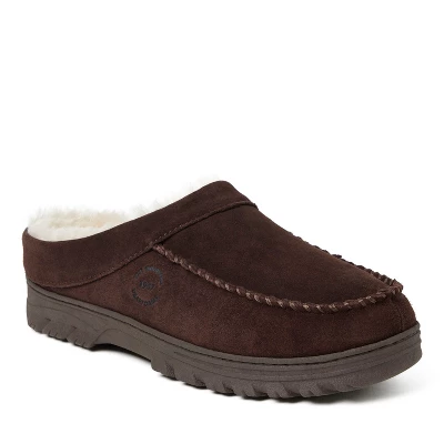 Dearfoams Men's Reed Genuine Suede Clog Indoor/Outdoor Slip On 6 Dearfoams Men's Reed Genuine Suede Clog Indoor/Outdoor Slip On - Image 6