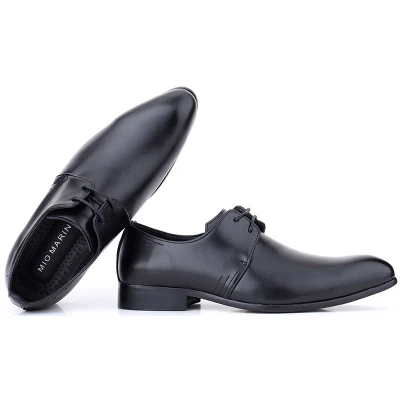 Mio Marino - Men's Plain Toe Oxford Dress Shoes 2 Mio Marino - Men's Plain Toe Oxford Dress Shoes - Image 2