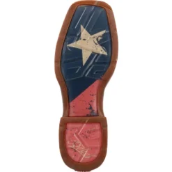 Men's Durango Texas Flag Western Boot, DB4446, Brown