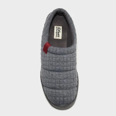 Dluxe By Dearfoams Men's Julien Clog Slippers - Gray 2 Dluxe By Dearfoams Men's Julien Clog Slippers - Gray - Image 2
