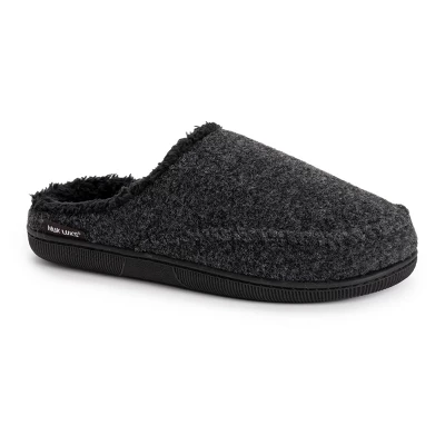 MUK LUKS Men's Faux Wool Clog Slippers 10 MUK LUKS Men's Faux Wool Clog Slippers - Image 10