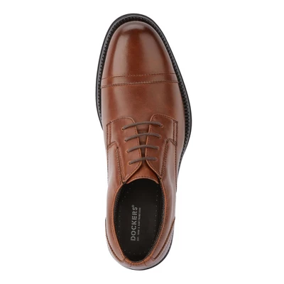 Dockers Mens Garfield Dress Cap Toe Oxford Shoe - Wide Widths Available 1 Dockers Mens Garfield Dress Cap Toe Oxford Shoe - Wide Widths Available