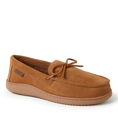 Dearfoams Men's Westboro Genuine Suede Energy Return Moccasin Slippers 6 Dearfoams Men's Westboro Genuine Suede Energy Return Moccasin Slippers - Image 6