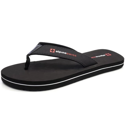 Alpine Swiss Mens Flip Flops Beach Sandals Lightweight EVA Sole Comfort Thongs 9 Alpine Swiss Mens Flip Flops Beach Sandals Lightweight EVA Sole Comfort Thongs - Image 9