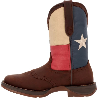 Men's Durango Texas Flag Western Boot, DB4446, Brown 4 Men's Durango Texas Flag Western Boot, DB4446, Brown - Image 4