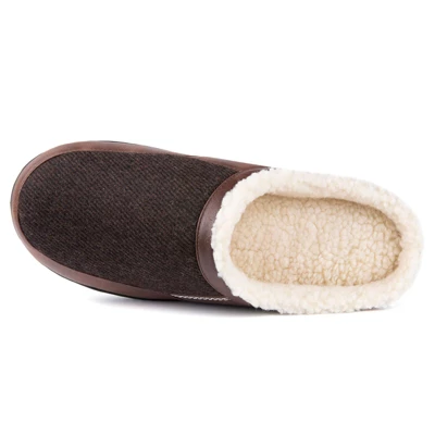 RockDove Men's Colton Faux Shearling Lined Slide Slipper 1 RockDove Men's Colton Faux Shearling Lined Slide Slipper