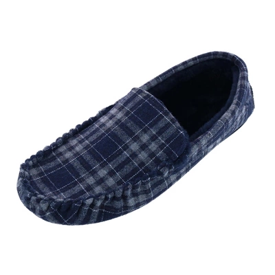Ascentix Men's Slip On Plaid Slipper 2 Ascentix Men's Slip On Plaid Slipper - Image 2