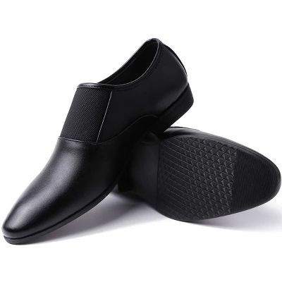 Mio Marino - Men's Side Tie Dress Shoes 5 Mio Marino - Men's Side Tie Dress Shoes - Image 5